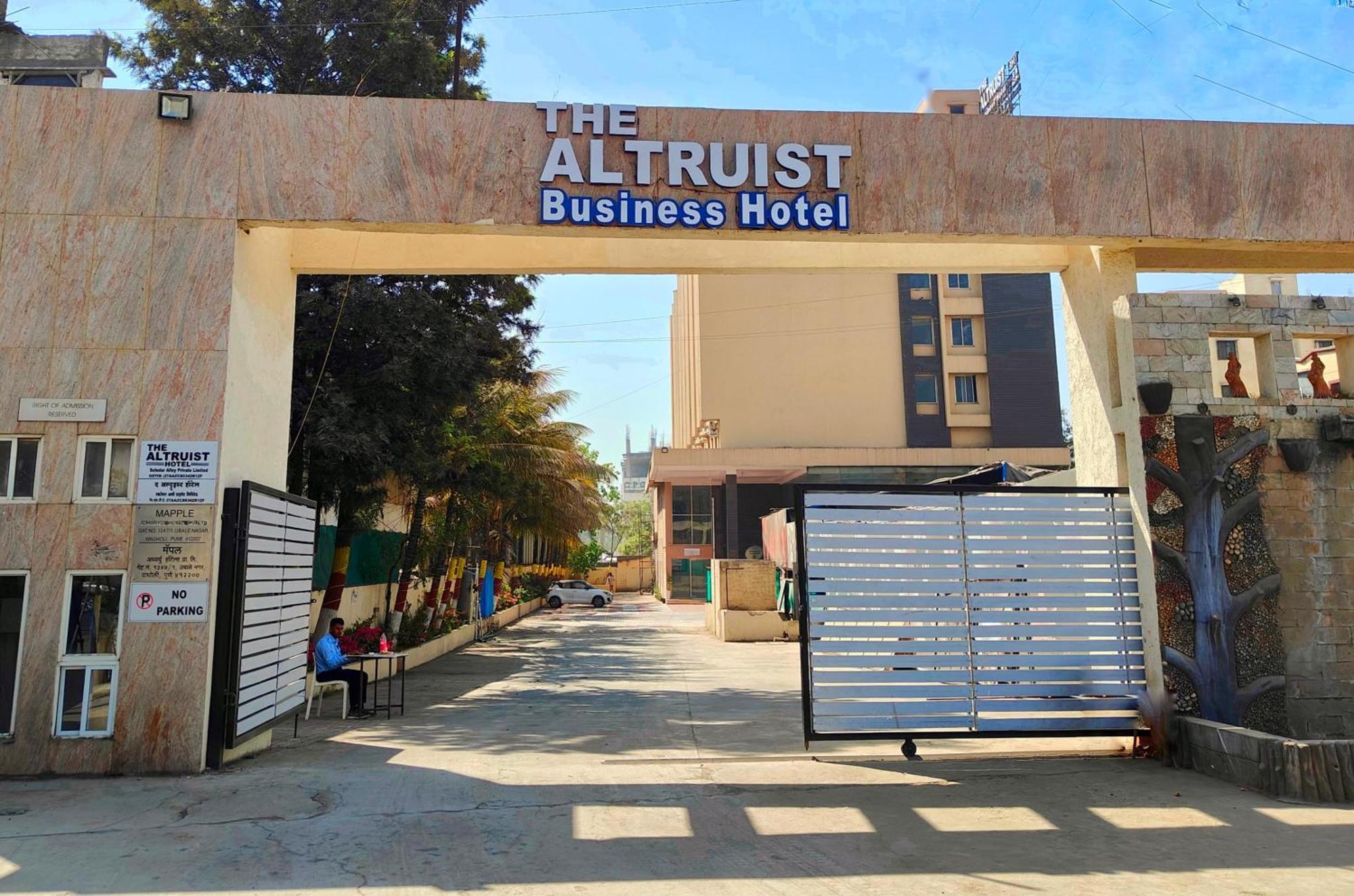The Altruist Business Hotel Kharadi Poona Buitenkant foto