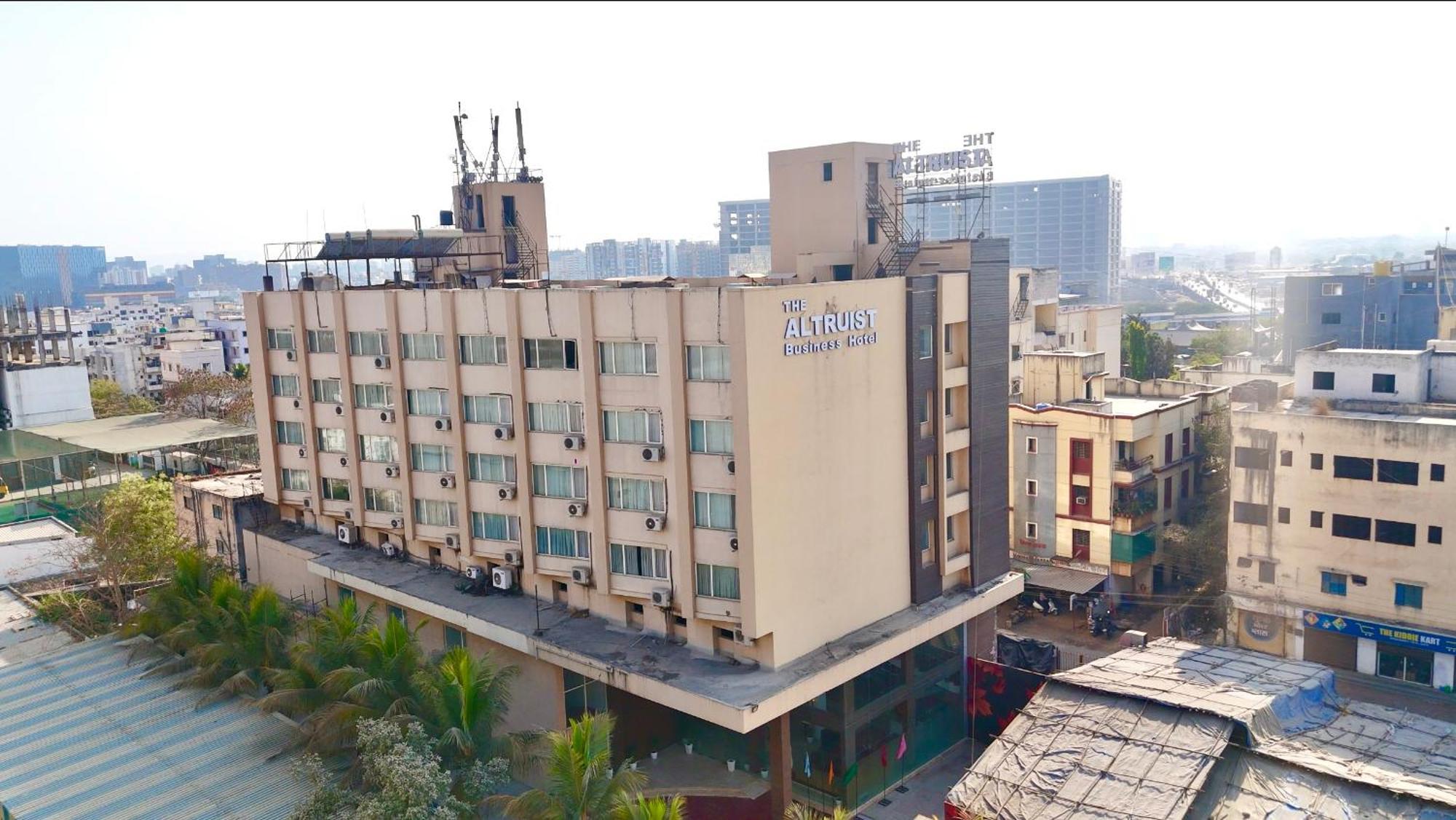 The Altruist Business Hotel Kharadi Poona Buitenkant foto